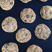 Gluten Free Peanut Butter Oatmeal Chocolate Chip Cookies